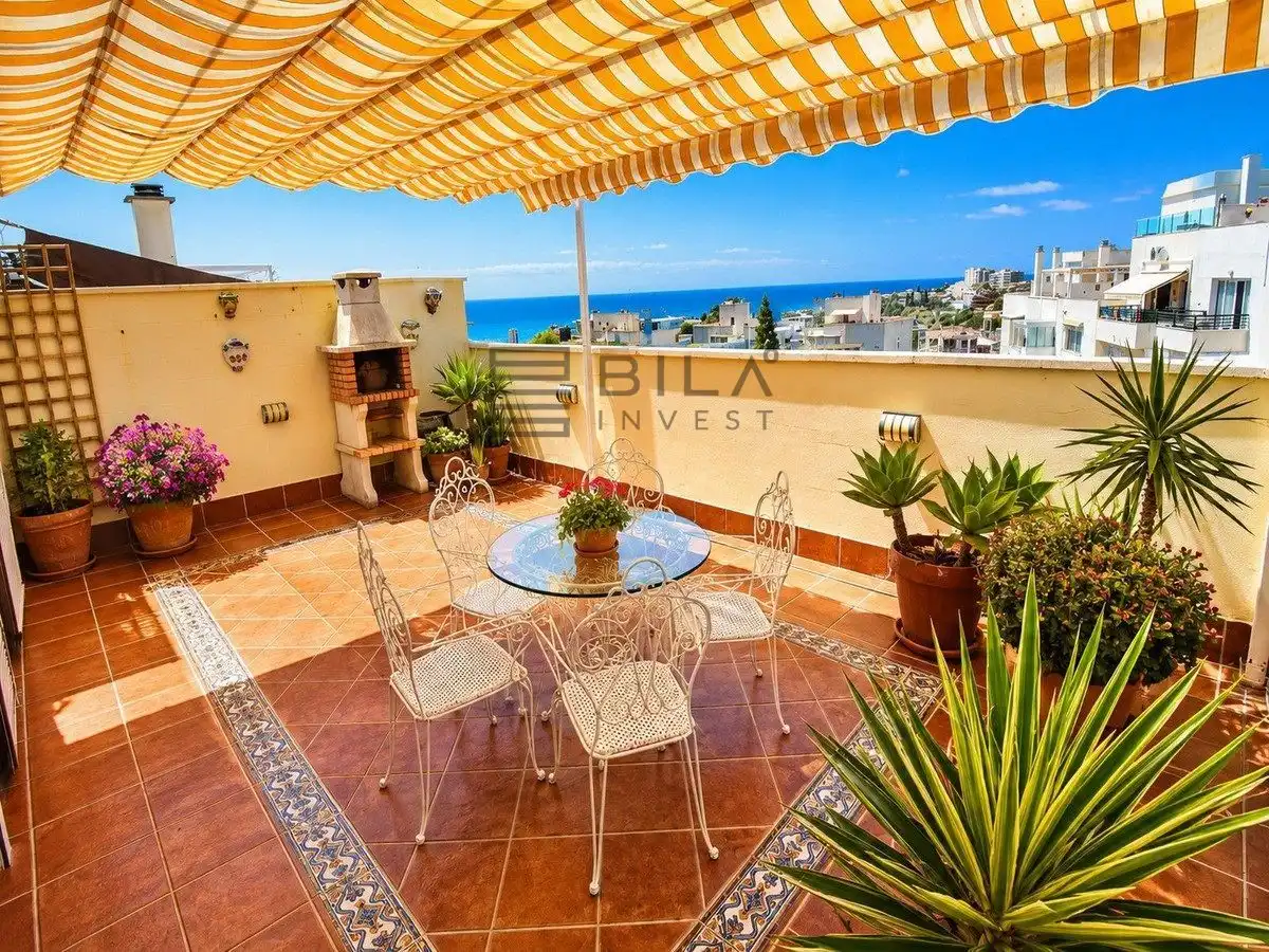 Terraza de Ático en venta en Benalmádena con Aire acondicionado, Terraza y Trastero