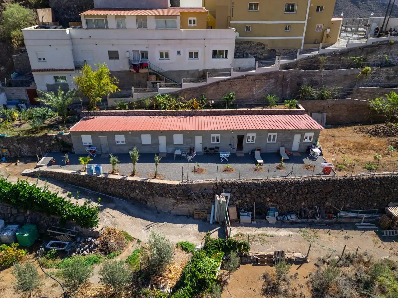 Vista exterior de Finca rústica en venda en Santiago del Teide amb Jardí privat i Terrassa
