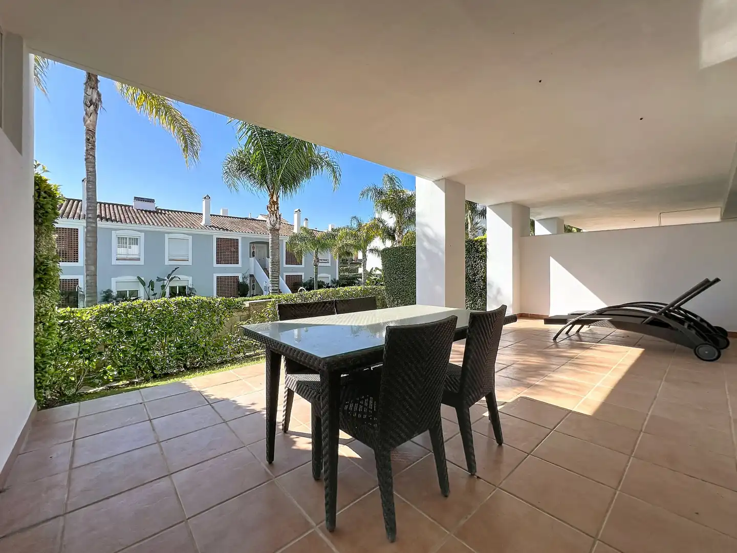 Terrassa de Planta baixa en venda en Estepona amb Aire condicionat, Terrassa i Piscina