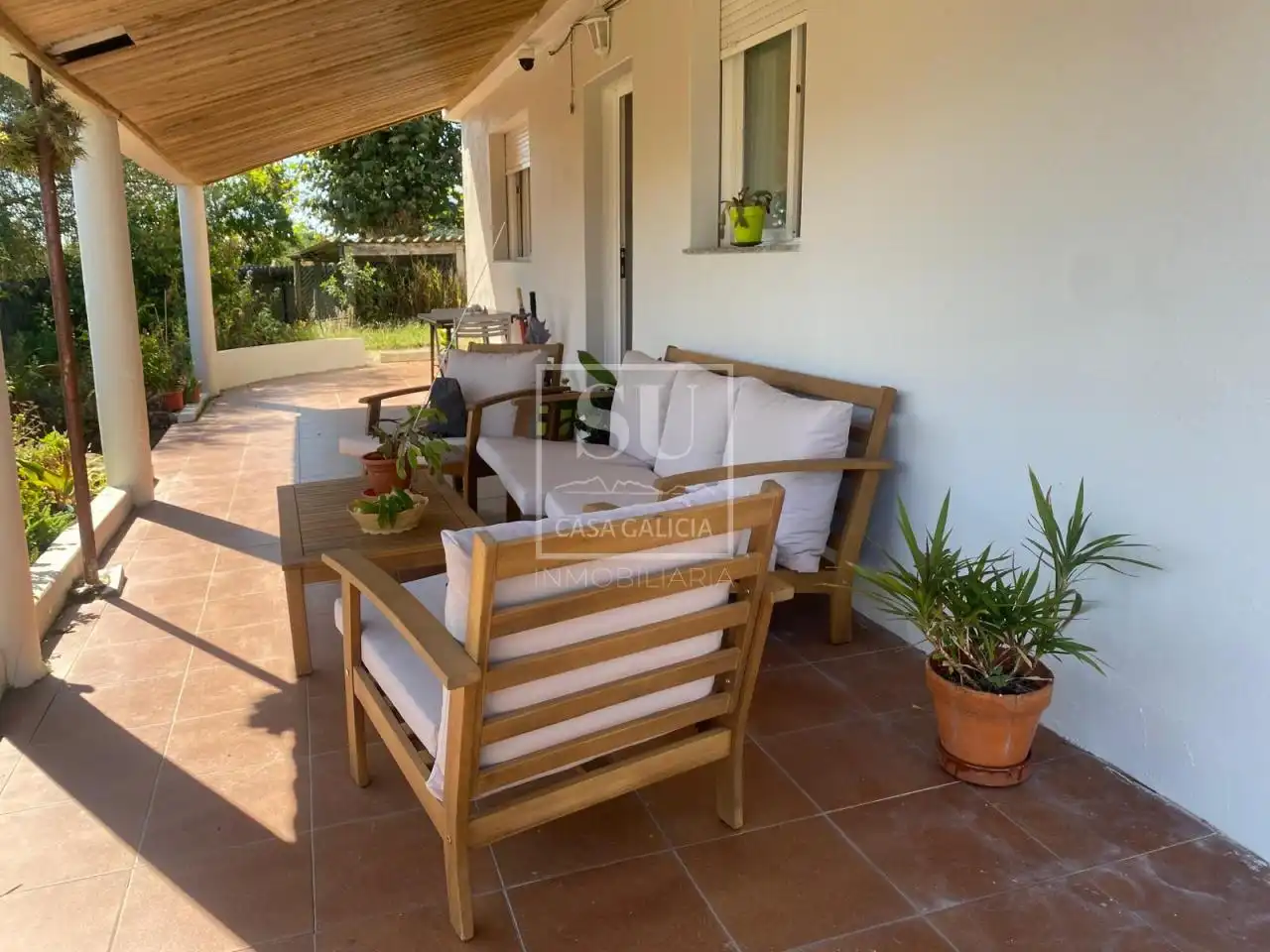 Xalet amb jardí en venda a Nigrán centro