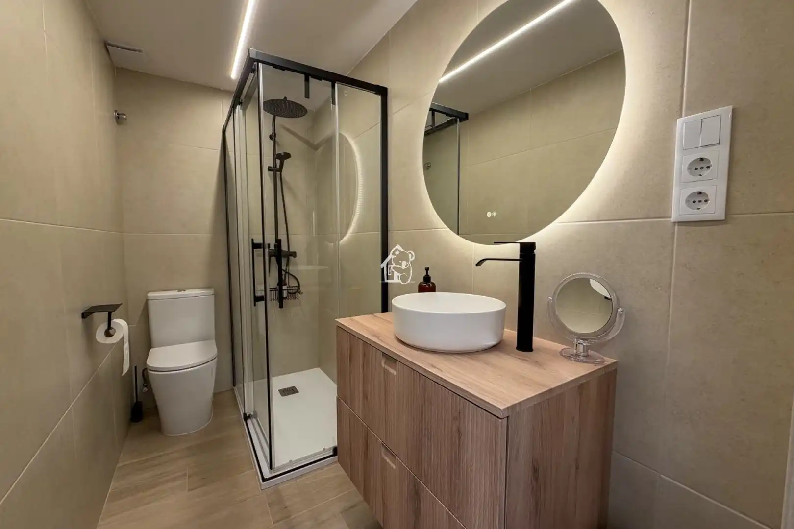 Baño de Apartamento de alquiler en La Mata
