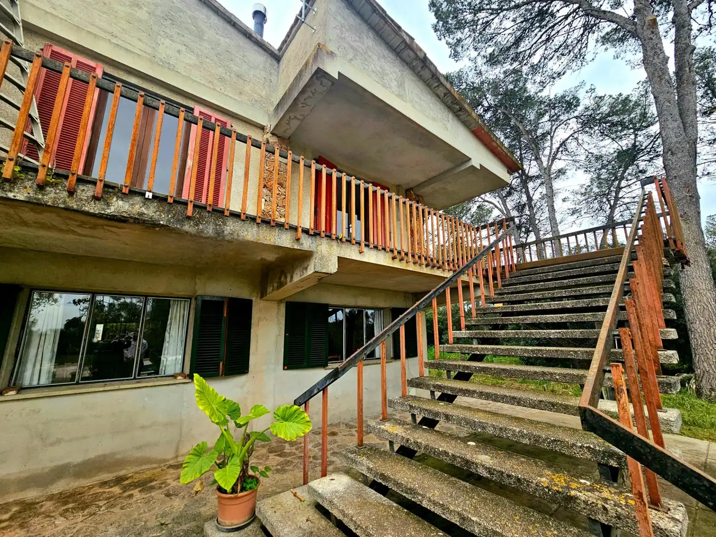 Vista exterior de Finca rústica en venda en Algaida amb Calefacció, Jardí privat i Traster