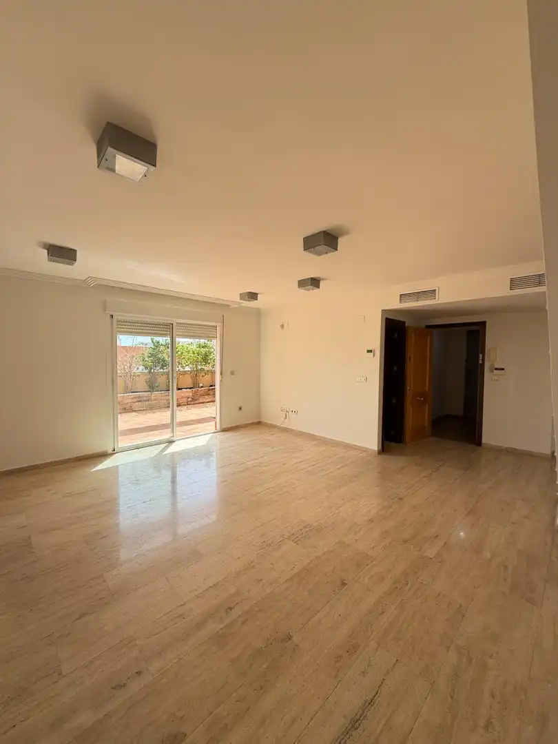 Sala d'estar de Àtic en venda en Alicante / Alacant amb Aire condicionat, Terrassa i Balcó