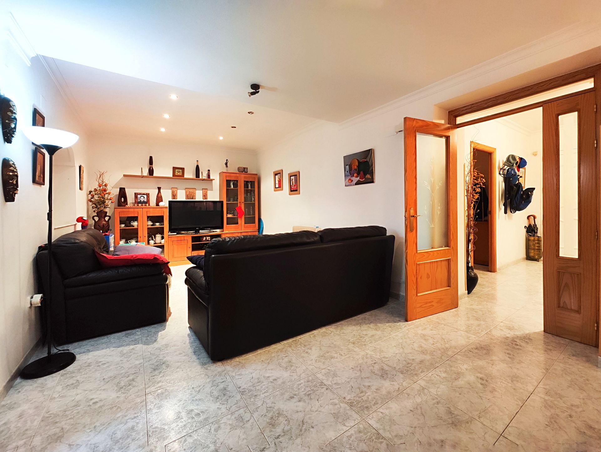 Living room of House or chalet for sale in Argamasilla de Calatrava  with Air Conditioner, Heating and Terrace