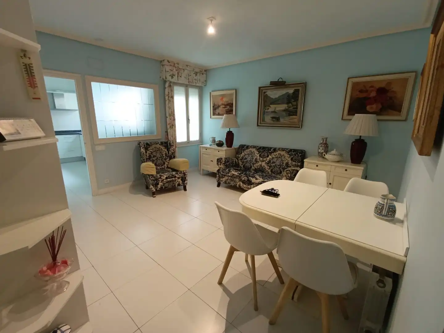 Sala de estar de Piso en venta en Getxo  con Calefacción, Terraza y Trastero