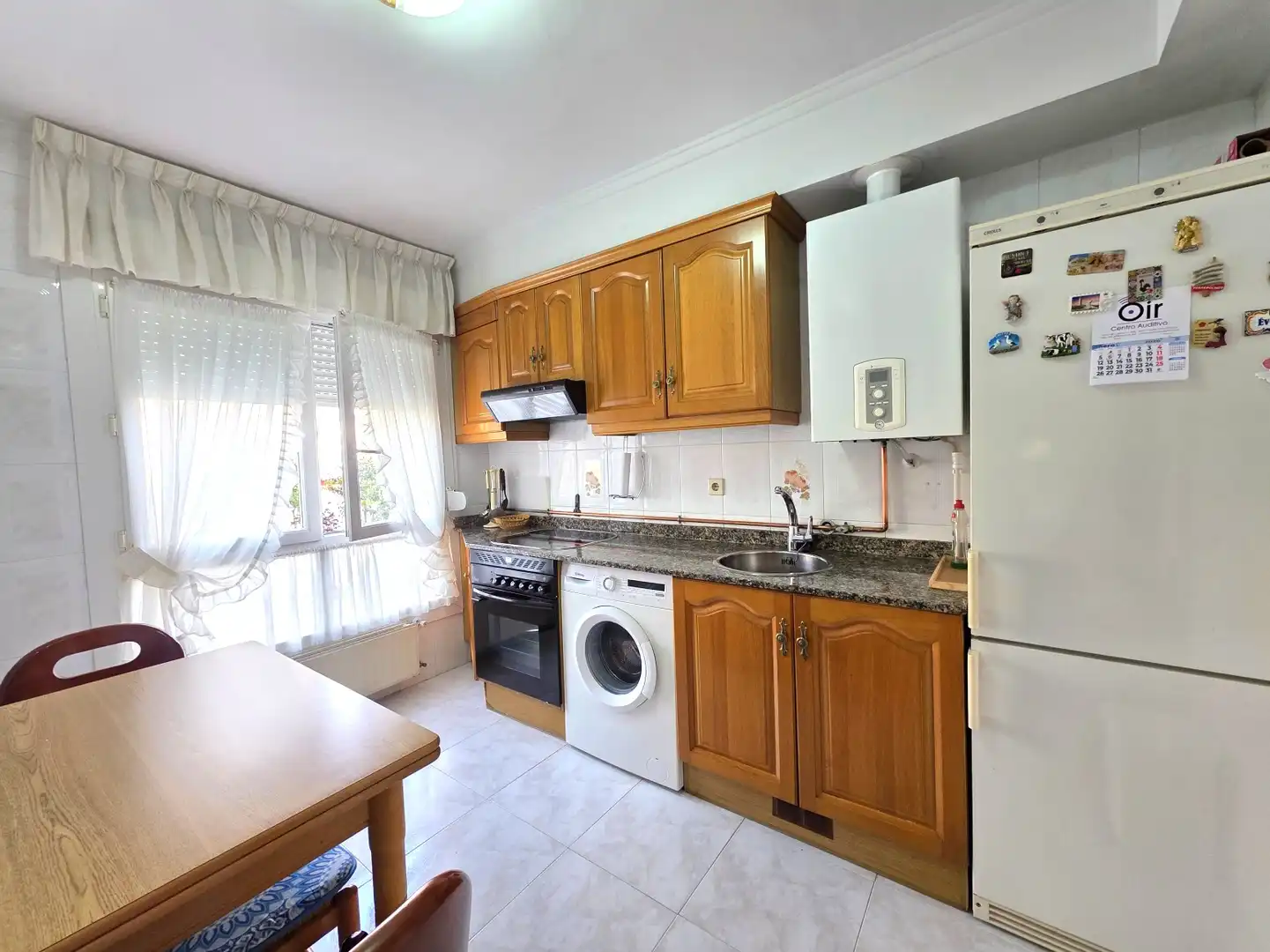 Küche von Wohnung zum Verkauf in Siero mit Heizung, Parkett und Terrasse