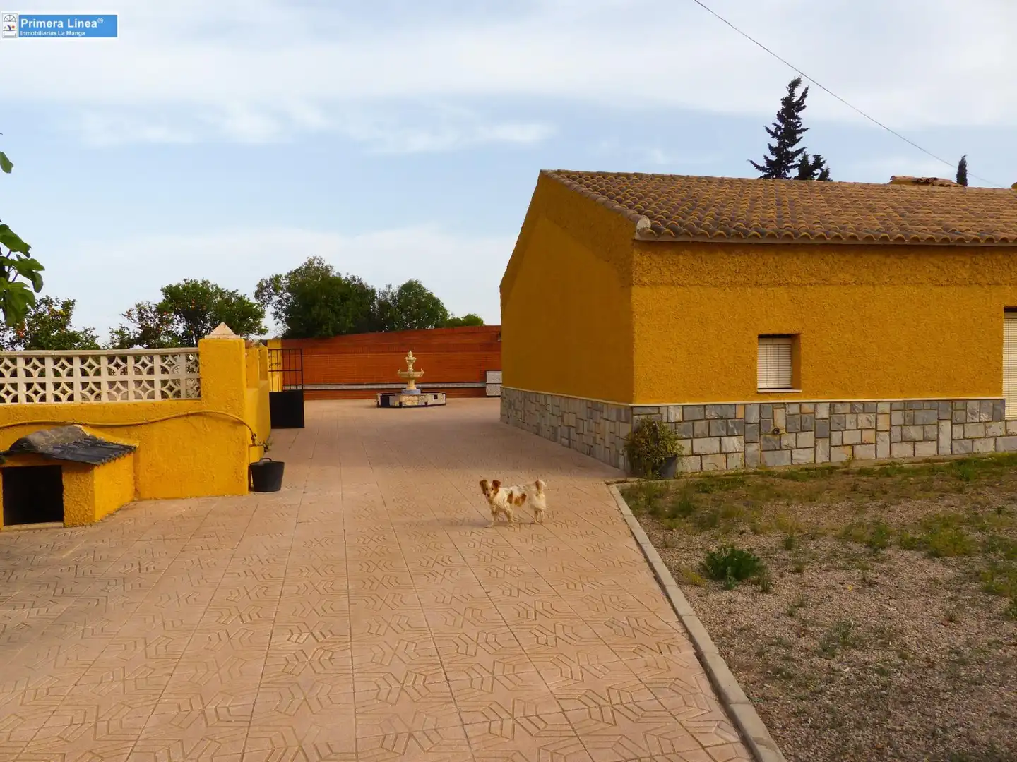 Vista exterior de Finca rústica en venda en Fuente Álamo de Murcia amb Calefacció, Jardí privat i Terrassa