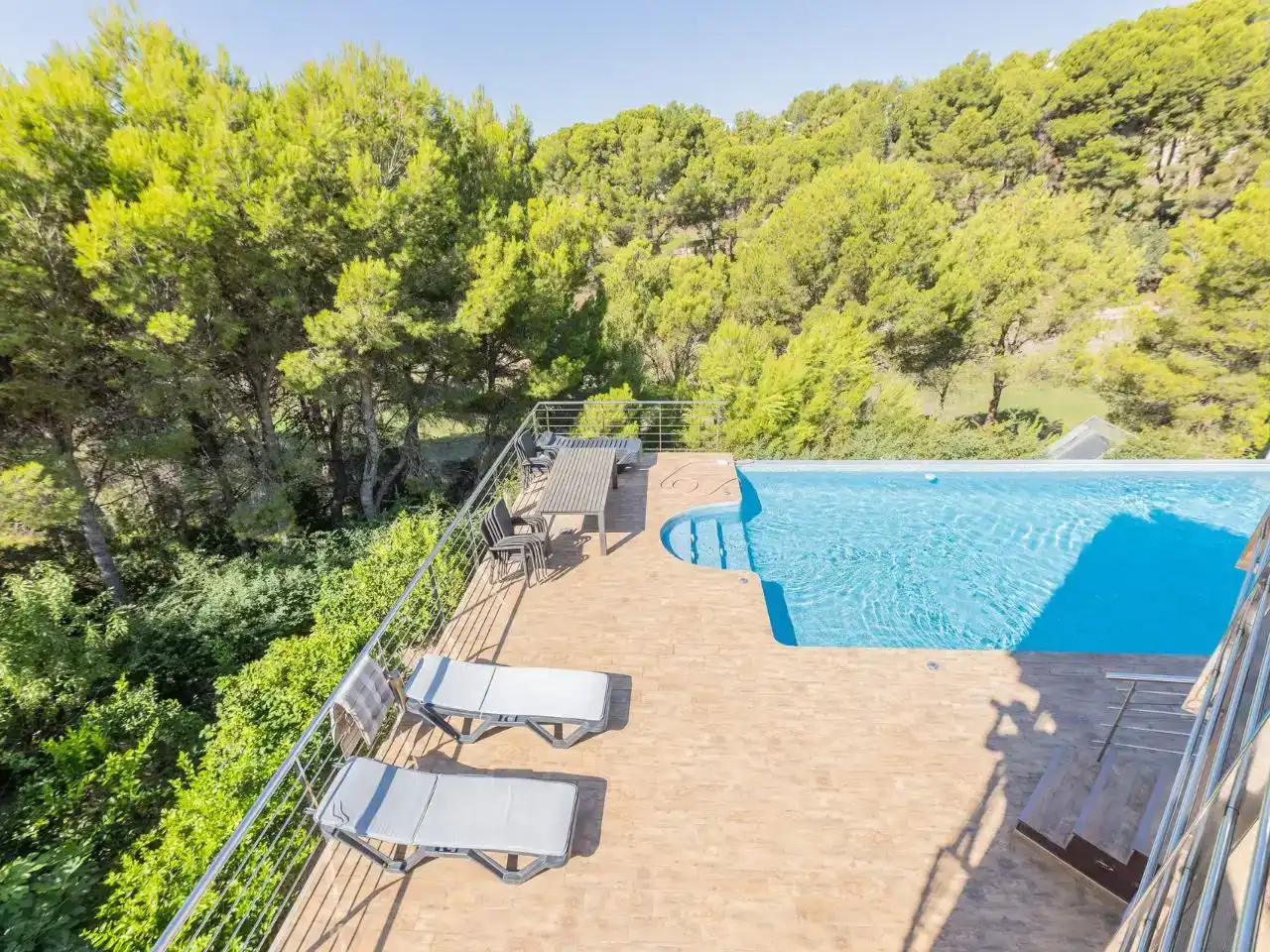 Piscina de Casa o xalet en venda en Altea amb Aire condicionat, Piscina i Balcó