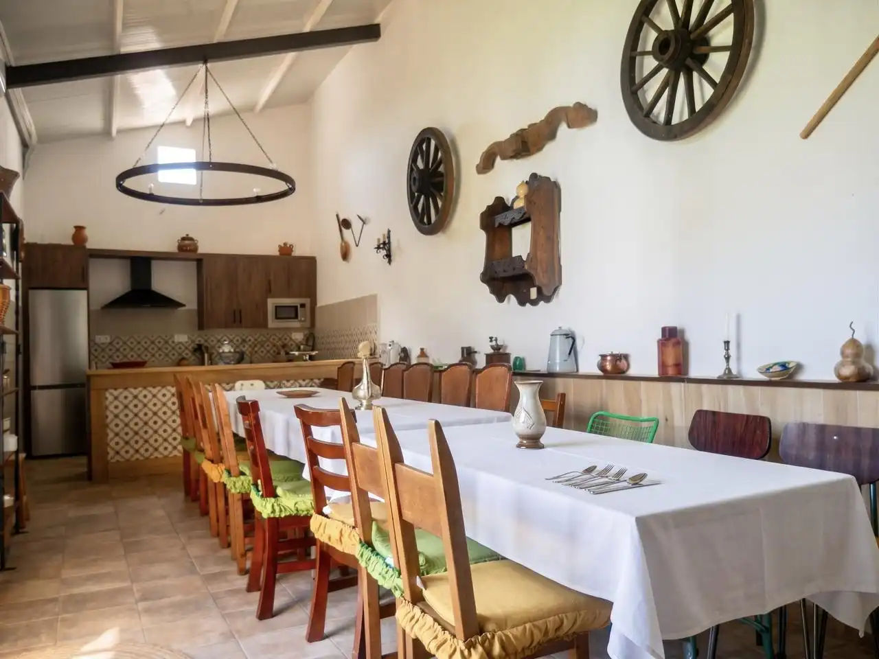 Dining room of Houses for sale in Corteconcepción  with Private garden, Terrace and Storage room