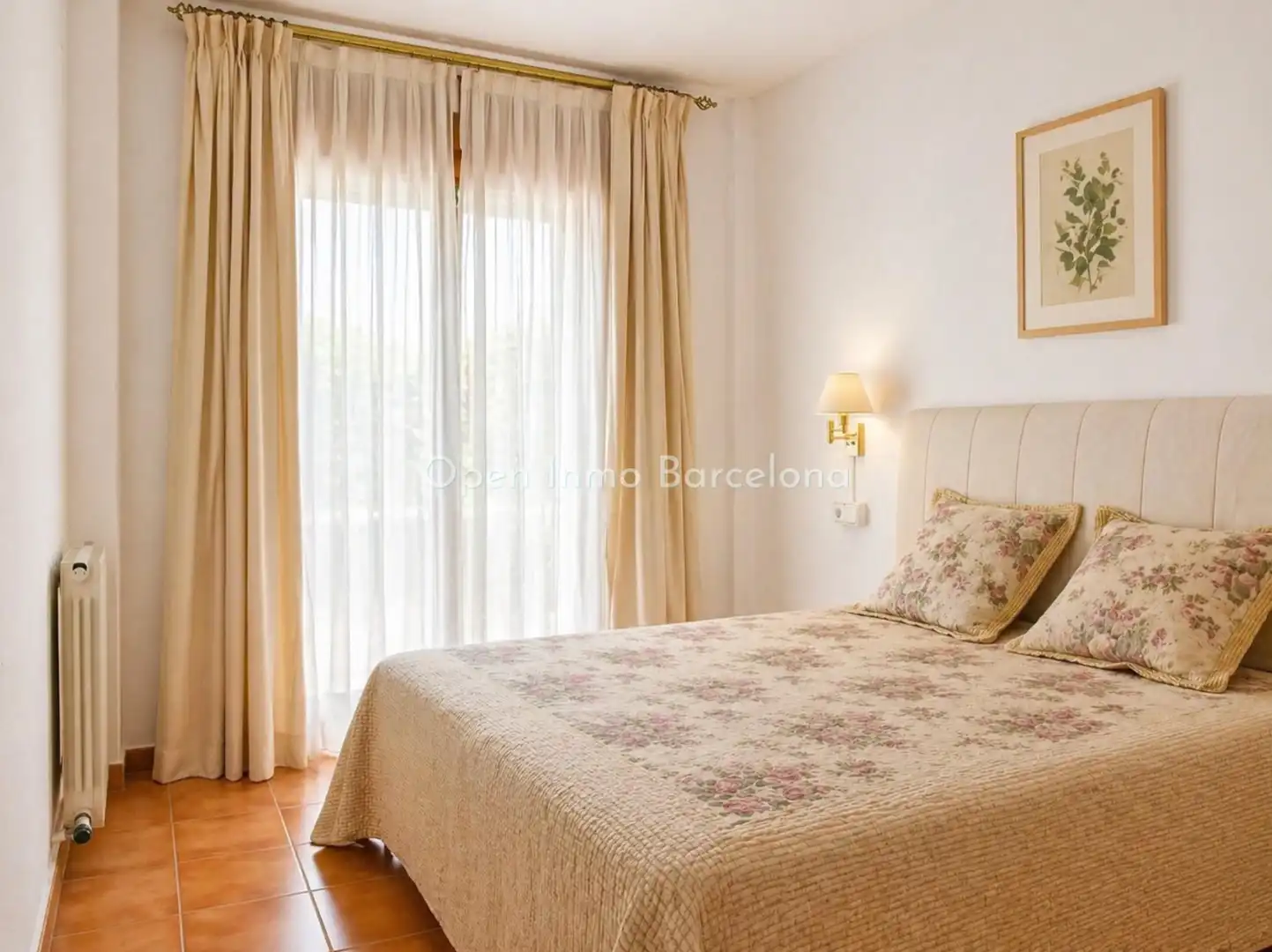 Schlafzimmer von Einfamilien-Reihenhaus zur Miete in Sant Pere de Ribes mit Heizung, Privatgarten und Terrasse