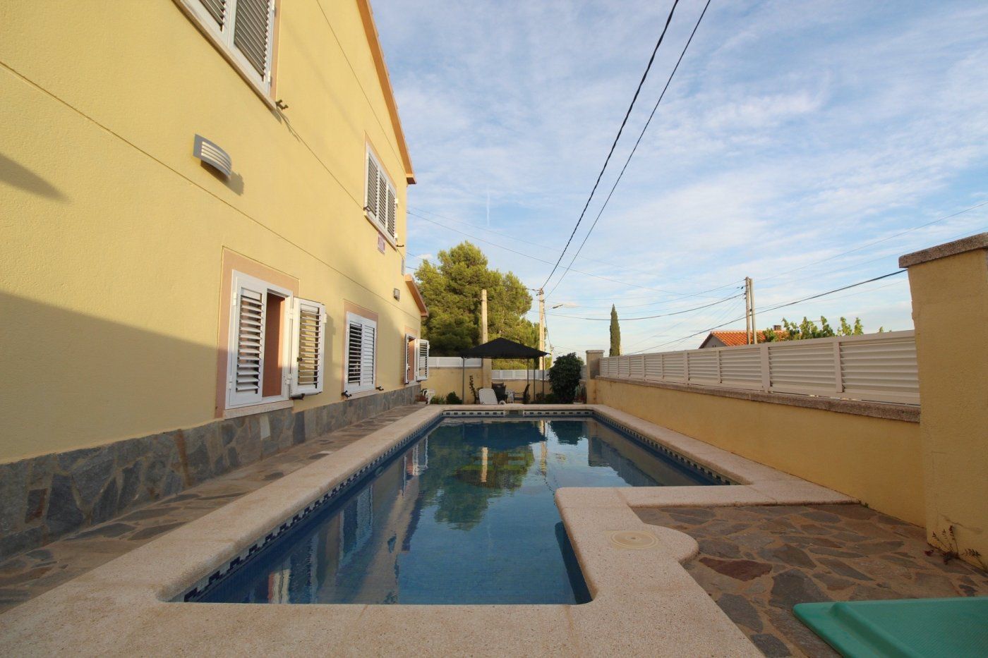 Swimming pool of House or chalet for sale in La Bisbal del Penedès  with Private garden, Terrace and Alarm