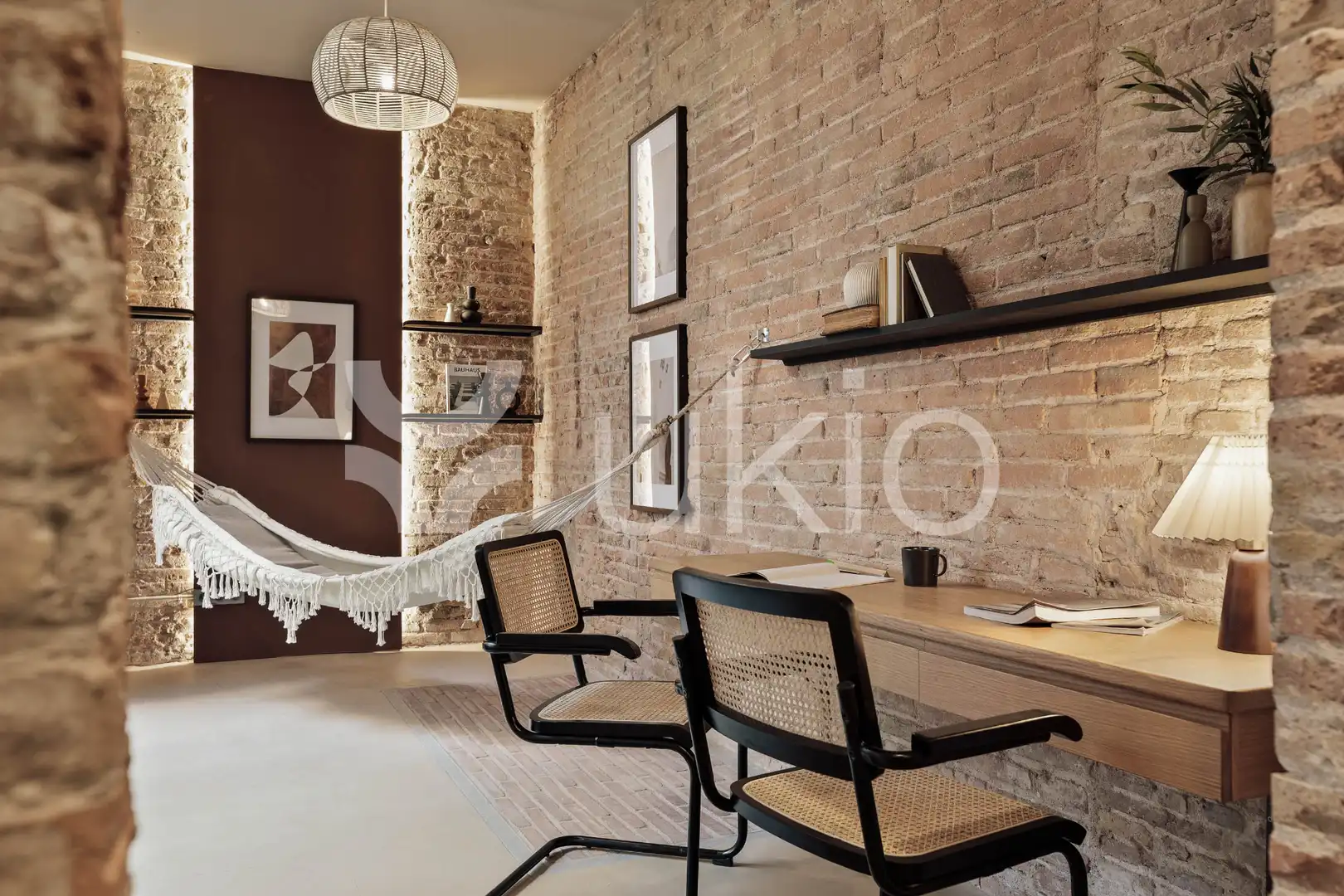 Living room of Apartments for rent in Barcelona  with Air Conditioner, Heating and Terrace