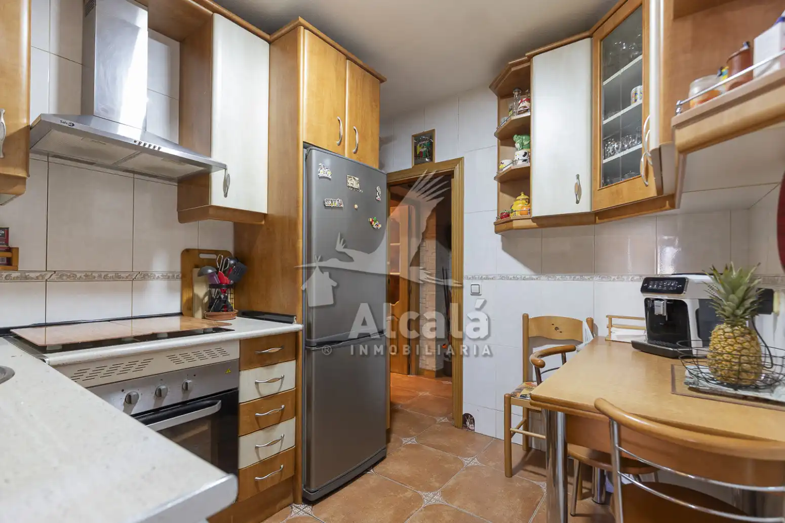Kitchen of Flat for sale in Alcalá de Henares  with Air Conditioner, Heating and Terrace