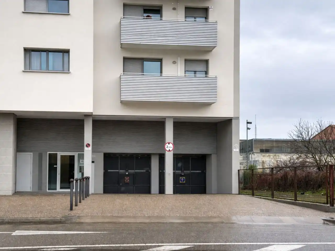 Exterior view of Garage for rent in Girona