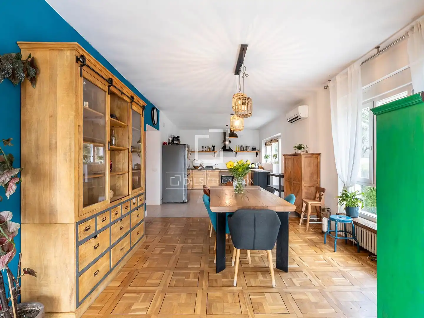 Comedor de Casa o chalet en venta en Torrelodones con Aire acondicionado, Jardín privado y Terraza