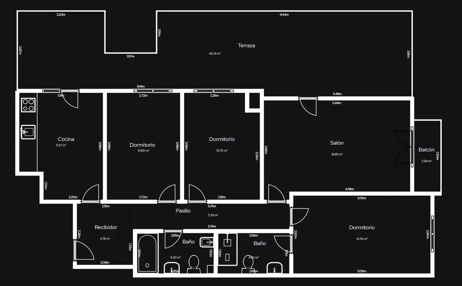 Wohnung mit Balkon zum Verkauf in Posada de Llanera - AV PRUDENCIO GONZALEZ 4, imagen 3