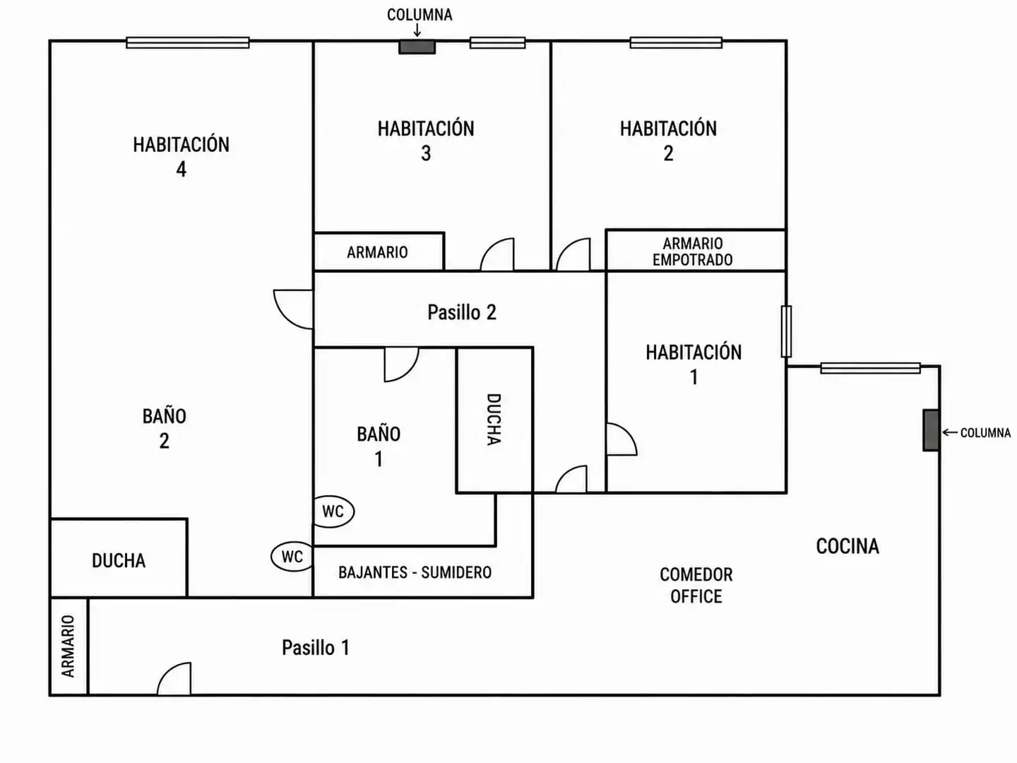 Piso con terraza en venta en Carrer Bono Guarner, imagen 26