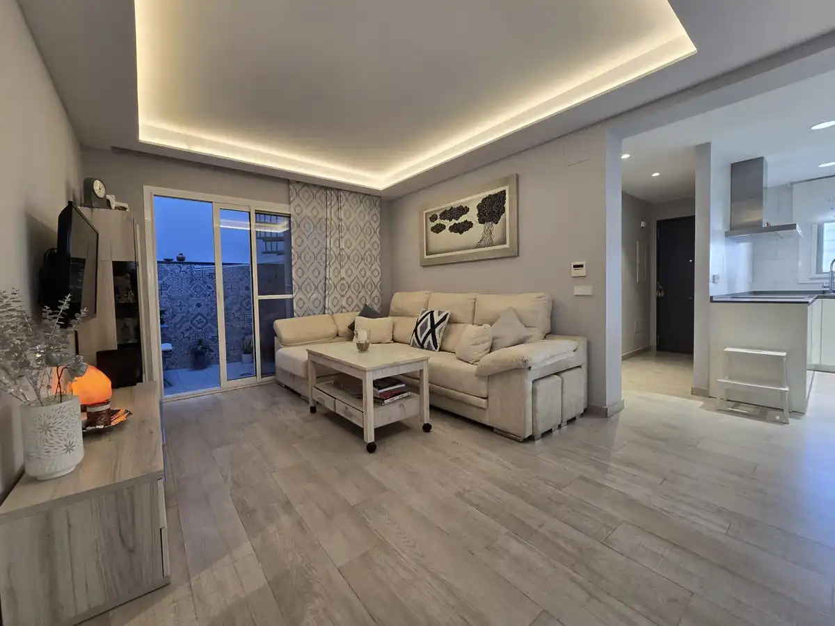 Sala d'estar de Planta baixa en venda en Mijas amb Aire condicionat i Calefacció