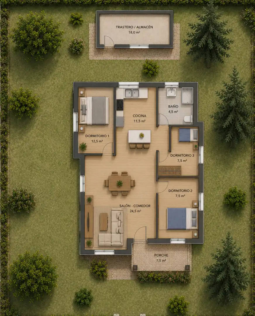 Haus zum Verkauf in Valdemaqueda, imagen 8