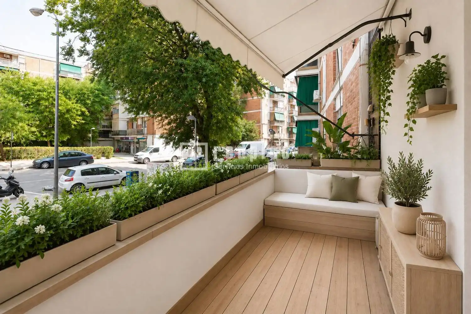 Terraza de Piso en venta en Madrid con Calefacción, Parquet y Terraza