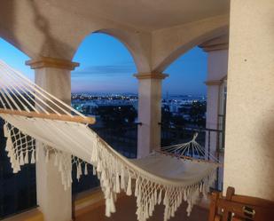 Terrace of Flat to rent in Cartagena  with Pets allowed