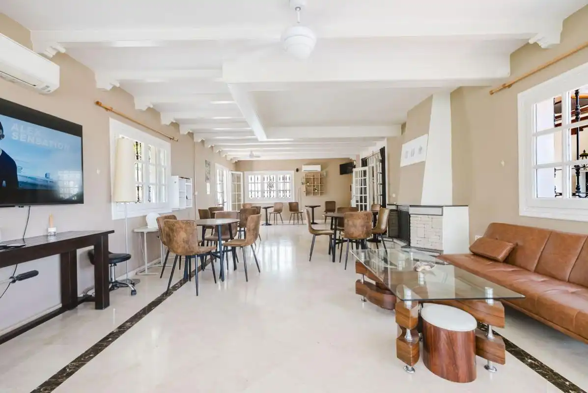 Comedor de Casa o chalet en venta en Mijas con Aire acondicionado, Calefacción y Jardín privado