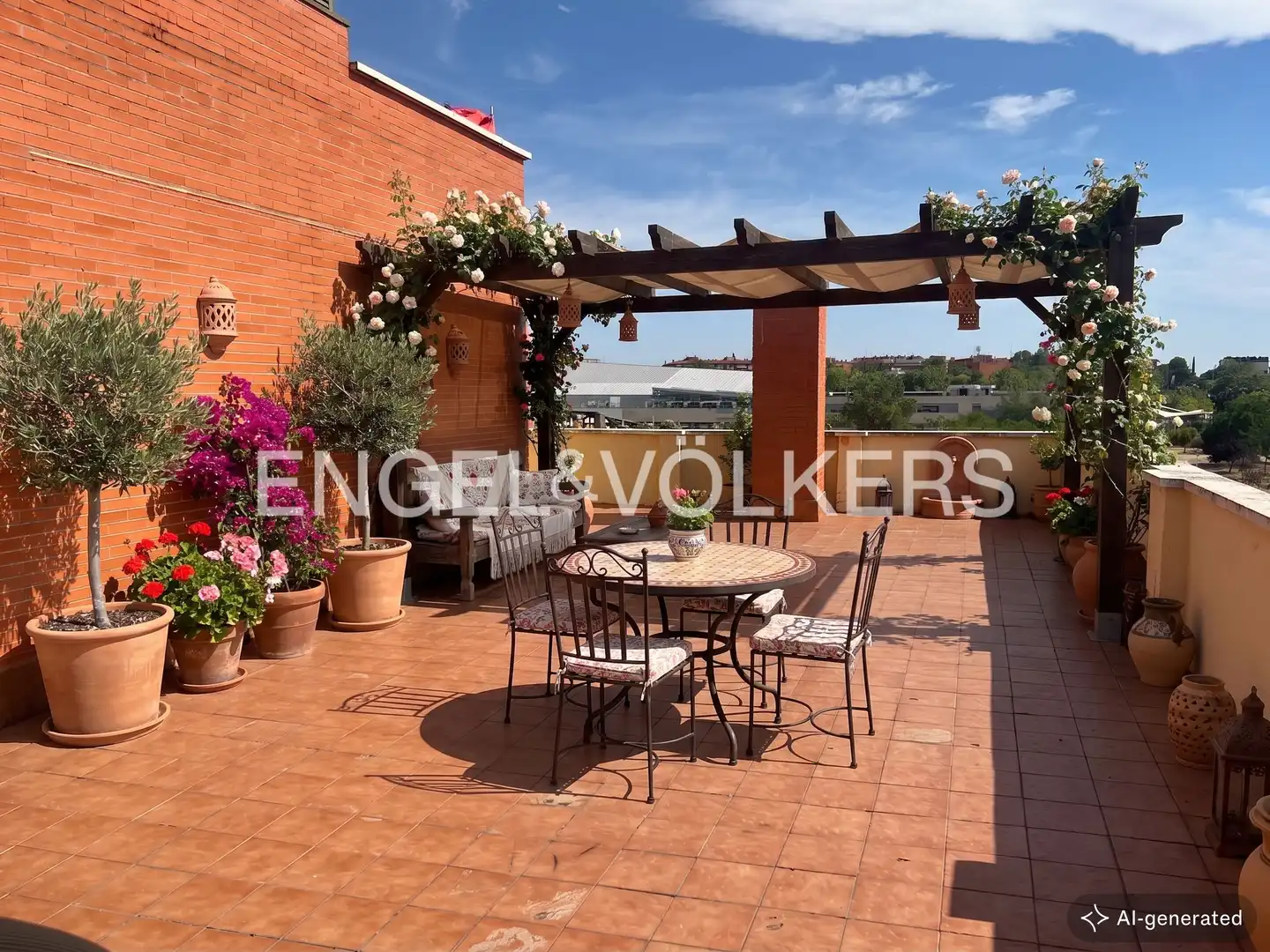 Terrace of Attic for sale in Alcobendas  with Heating, Terrace and Swimming Pool