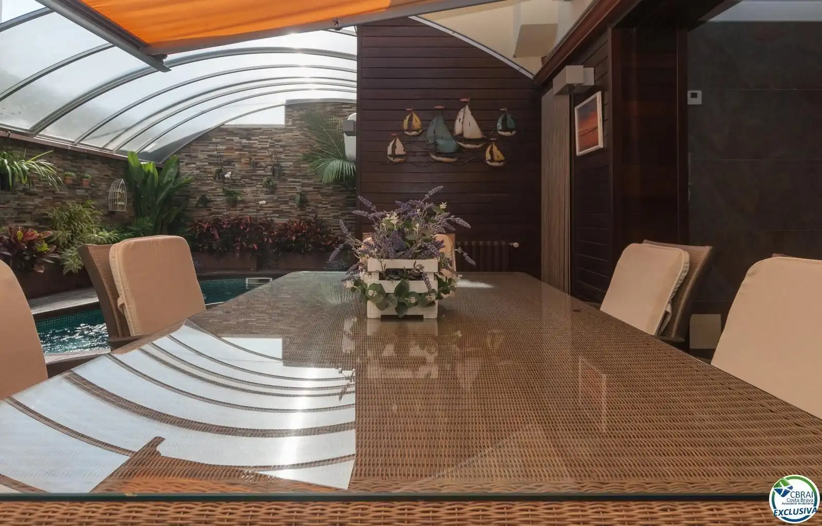 Terrassa de Casa o xalet en venda en Roses amb Aire condicionat