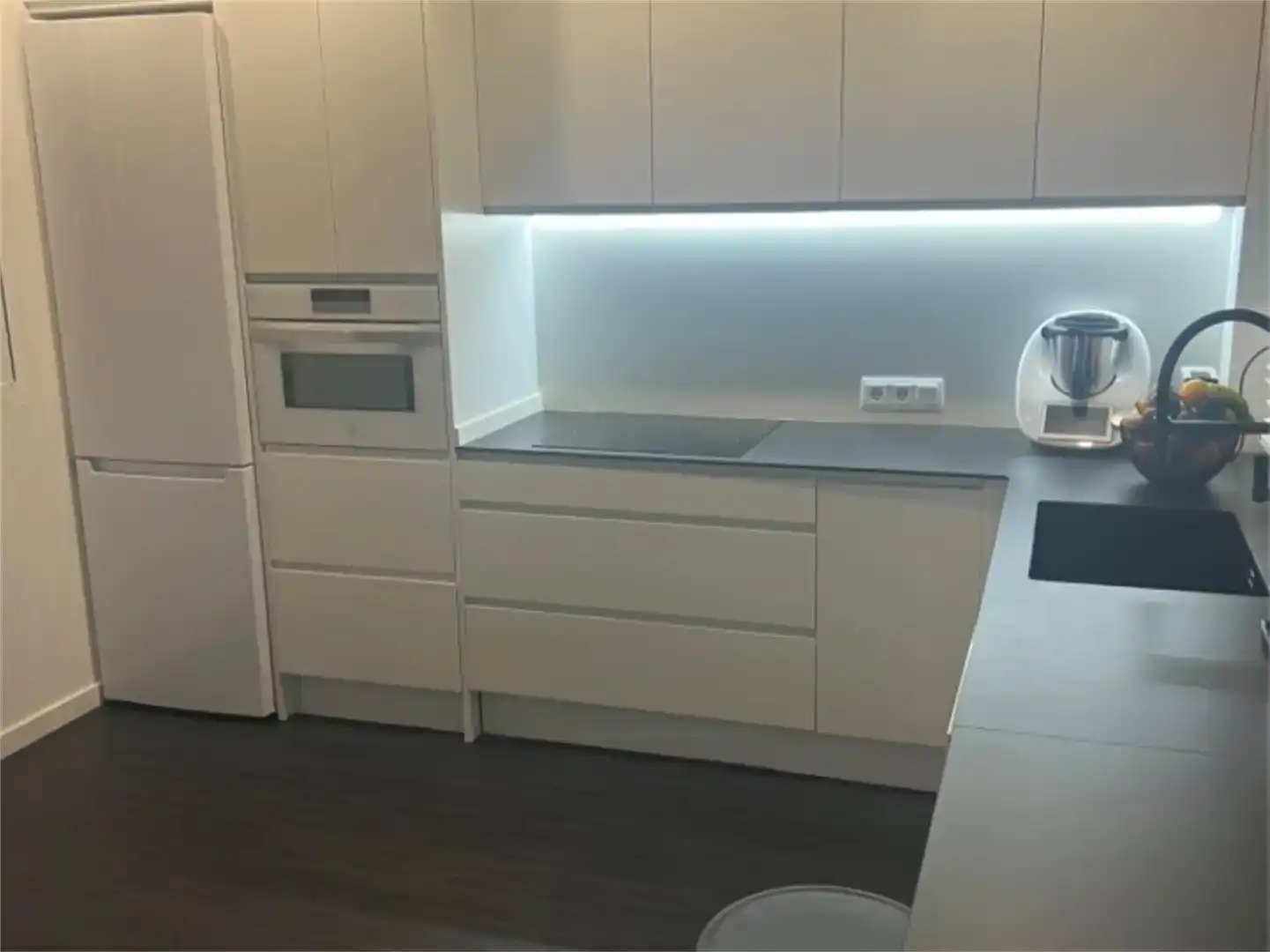 Küche von Wohnung zur Miete in Puçol mit Klimaanlage, Schwimmbad und Balkon