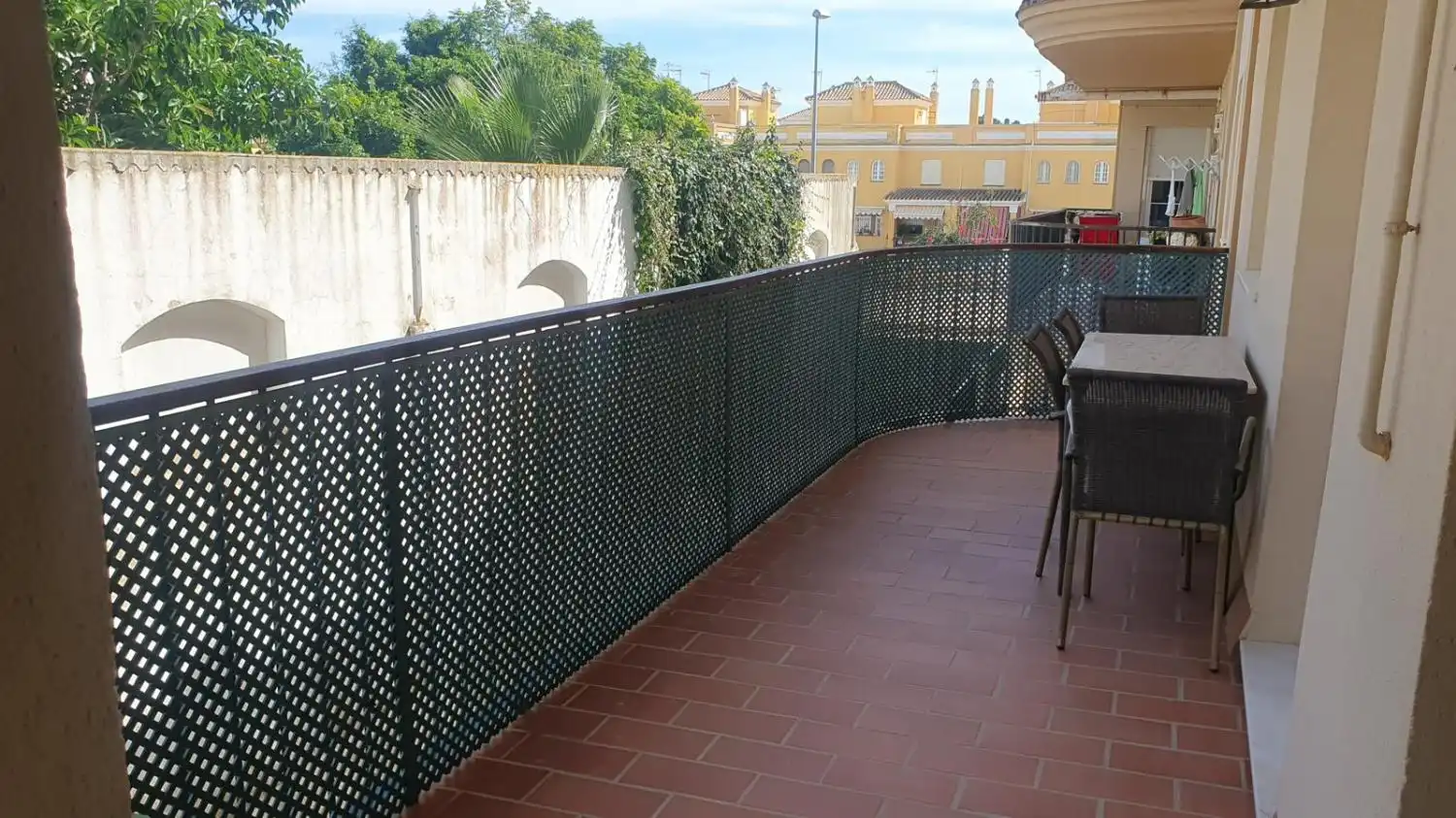Terrasse von Wohnung zum Verkauf in Sanlúcar de Barrameda mit Klimaanlage, Terrasse und Abstellraum