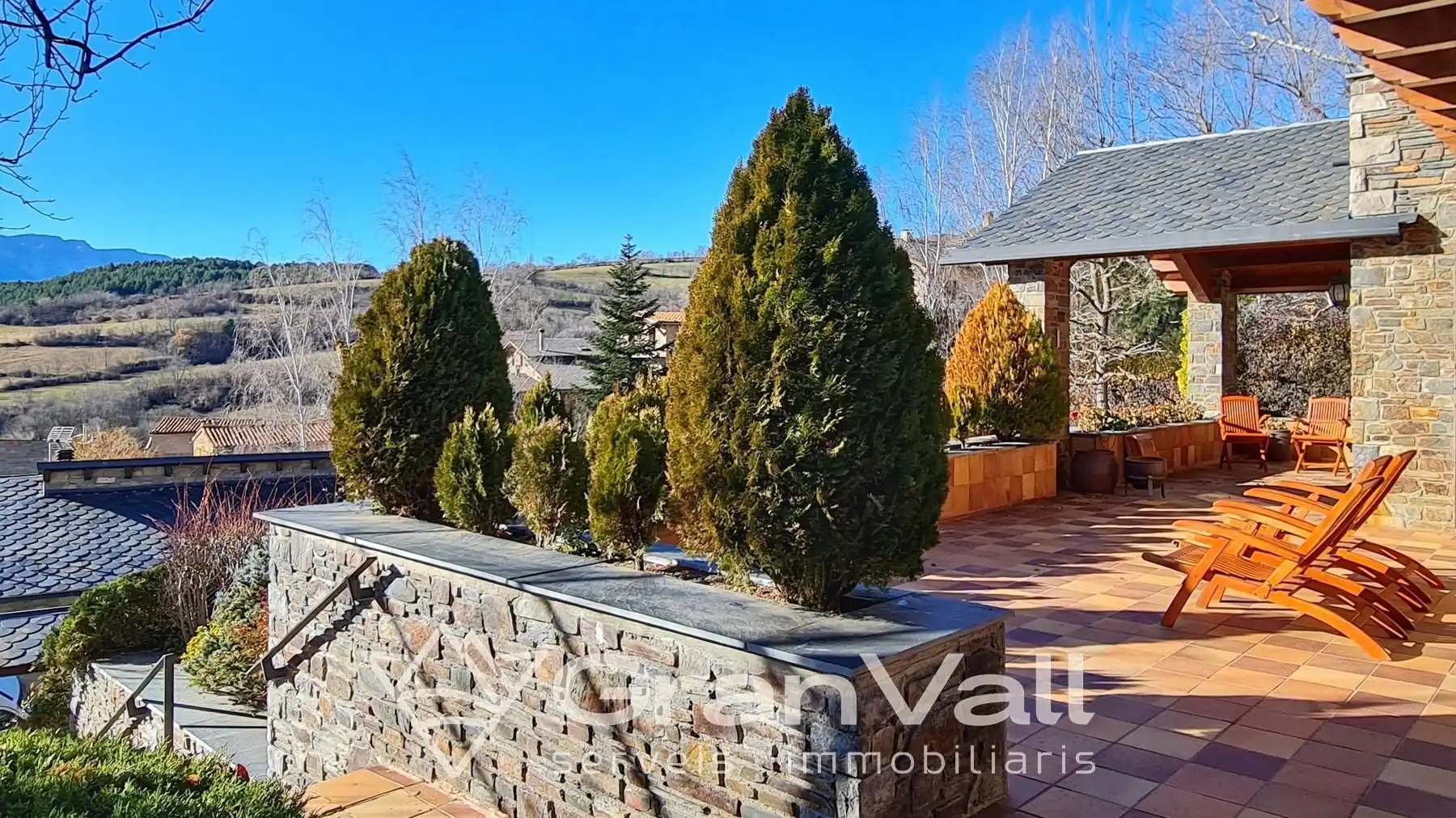 Terraza de Casa o chalet en venta en Prullans con Calefacción, Jardín privado y Parquet