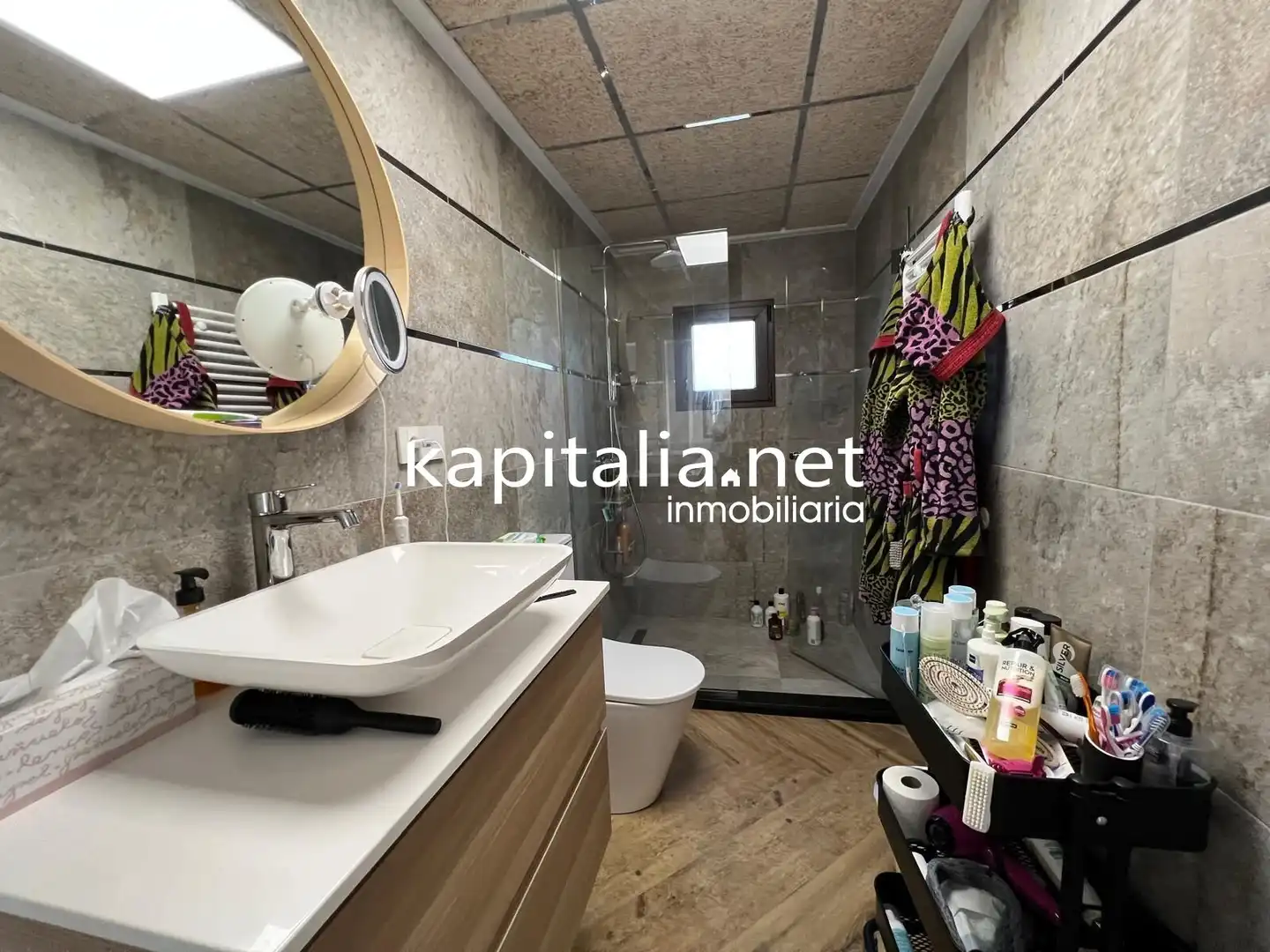 Bany de Casa o xalet en venda en L'Olleria amb Calefacció, Jardí privat i Terrassa