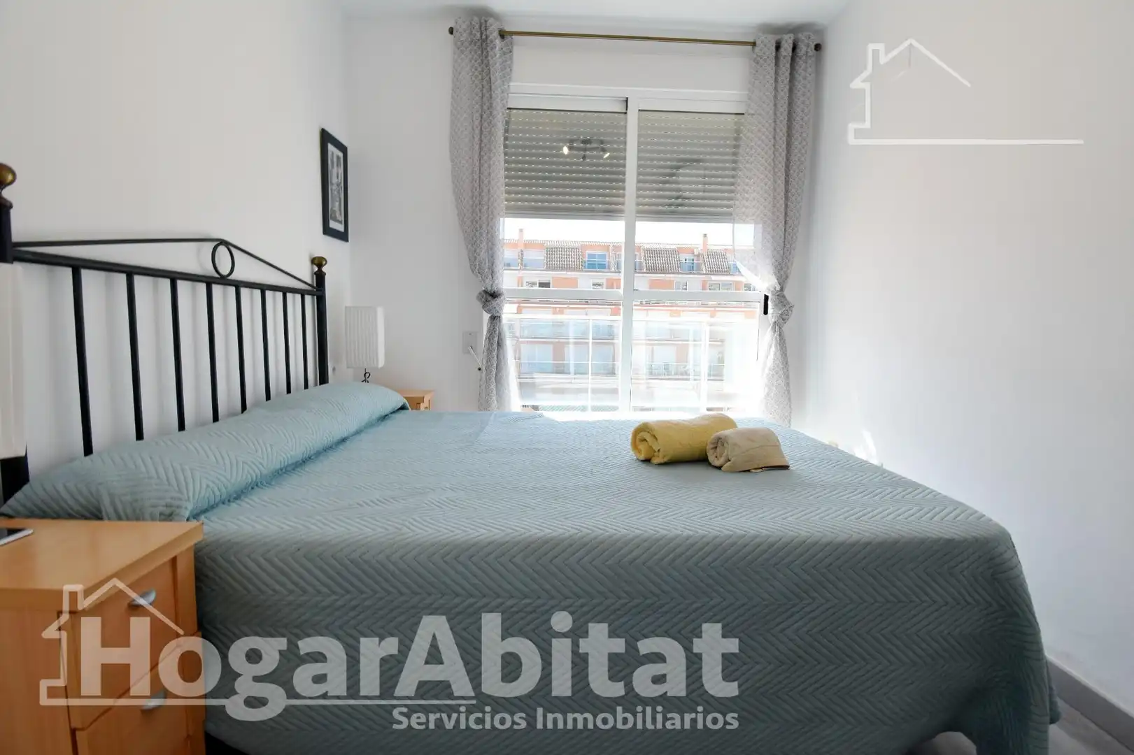 Bedroom of Flat for sale in Dénia  with Air Conditioner, Heating and Private garden