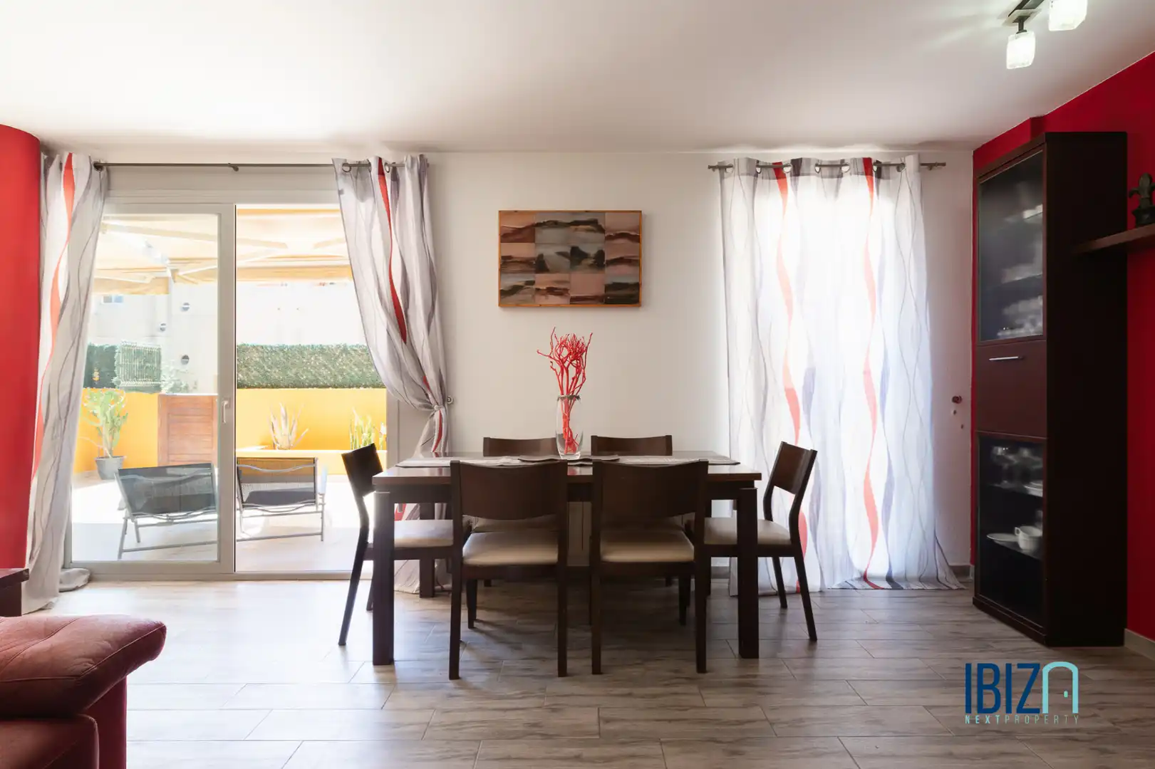 Esszimmer von Wohnung zum Verkauf in Eivissa mit Klimaanlage, Heizung und Terrasse