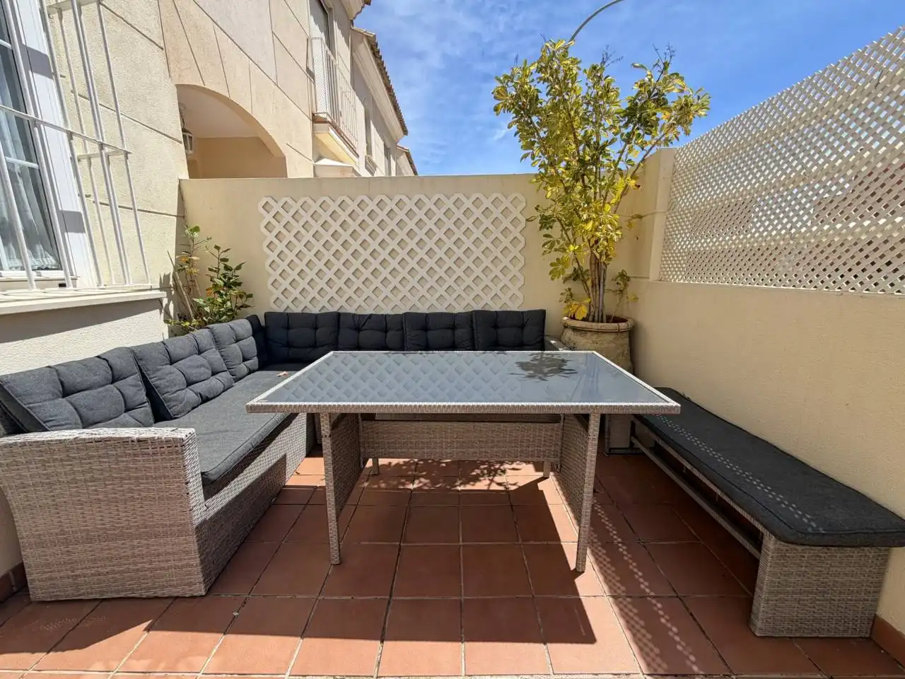 Terraza de Casa adosada en venta en Rincón de la Victoria con Aire acondicionado, Calefacción y Terraza