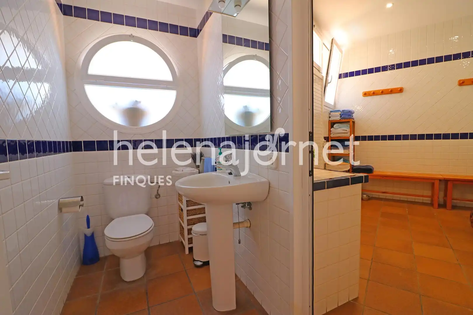 Baño de Casa o chalet en venta en Llagostera con Calefacción y Piscina