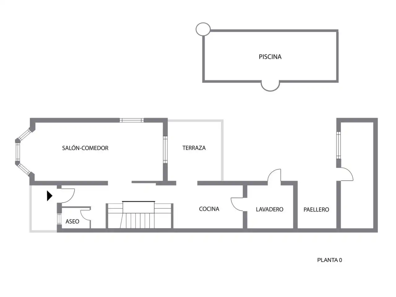 Detached homes for sale in La Pobla de Vallbona  with Air Conditioner, Heating and Private garden