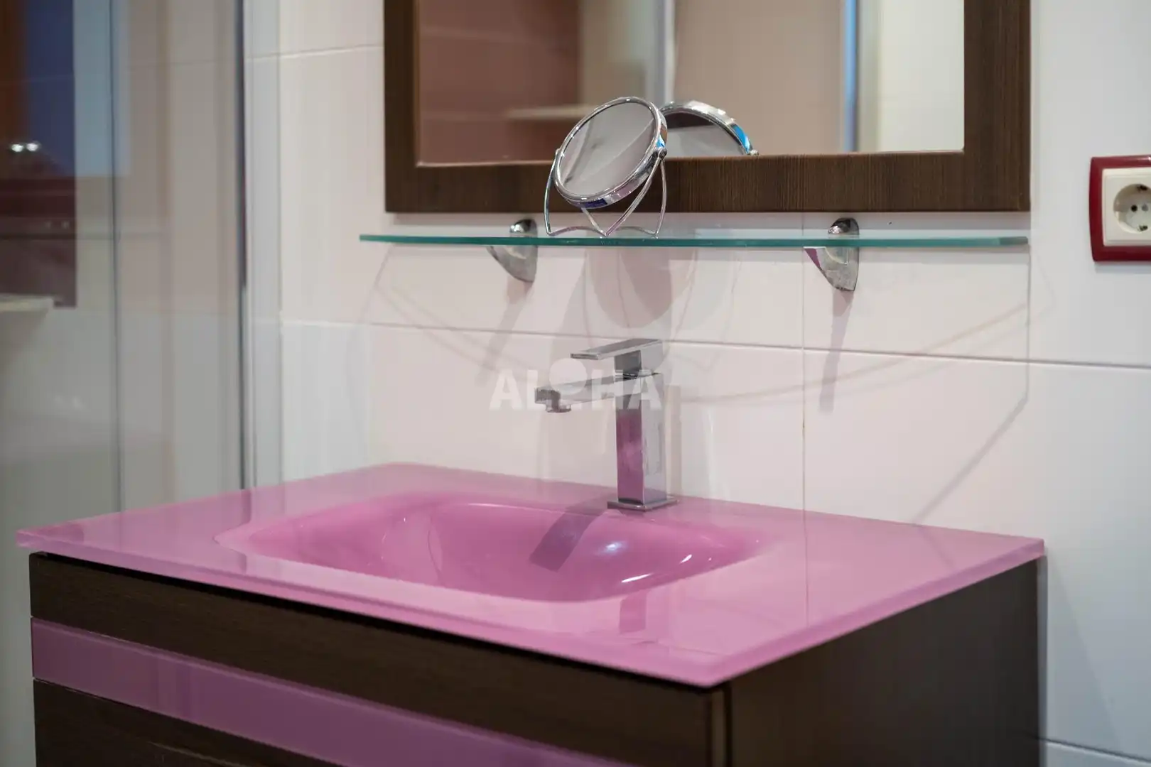 Baño de Piso de alquiler en Valencia con Calefacción, Amueblado y Balcón