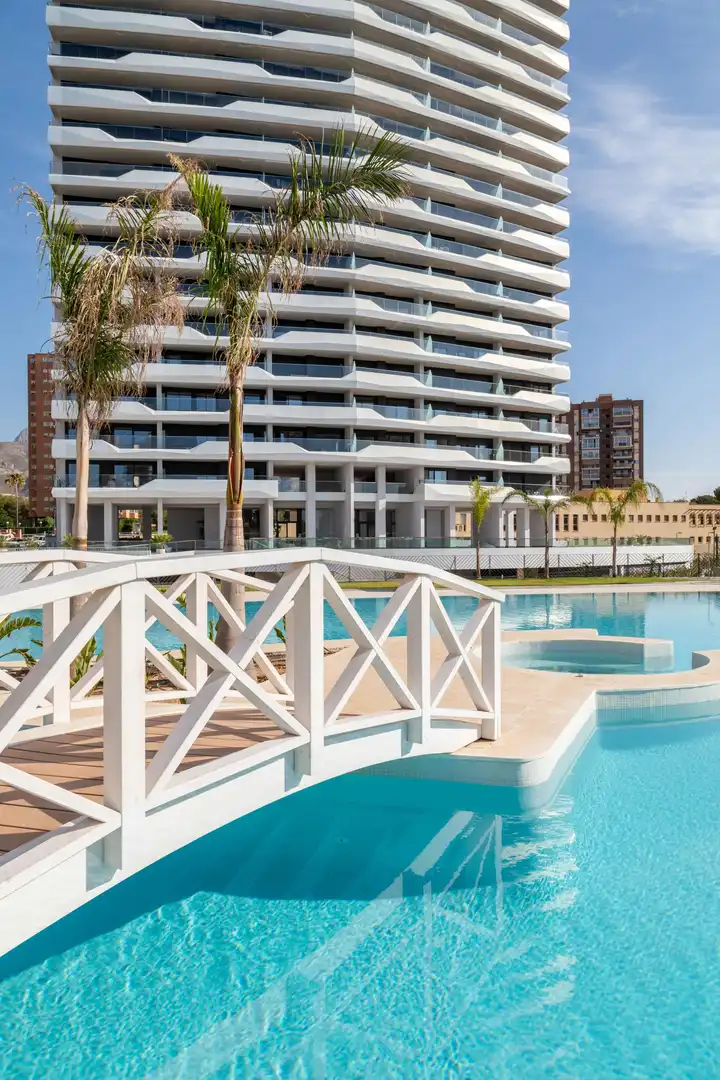 Piscina de Apartamento en venta en Benidorm con Trastero, Piscina y Amueblado