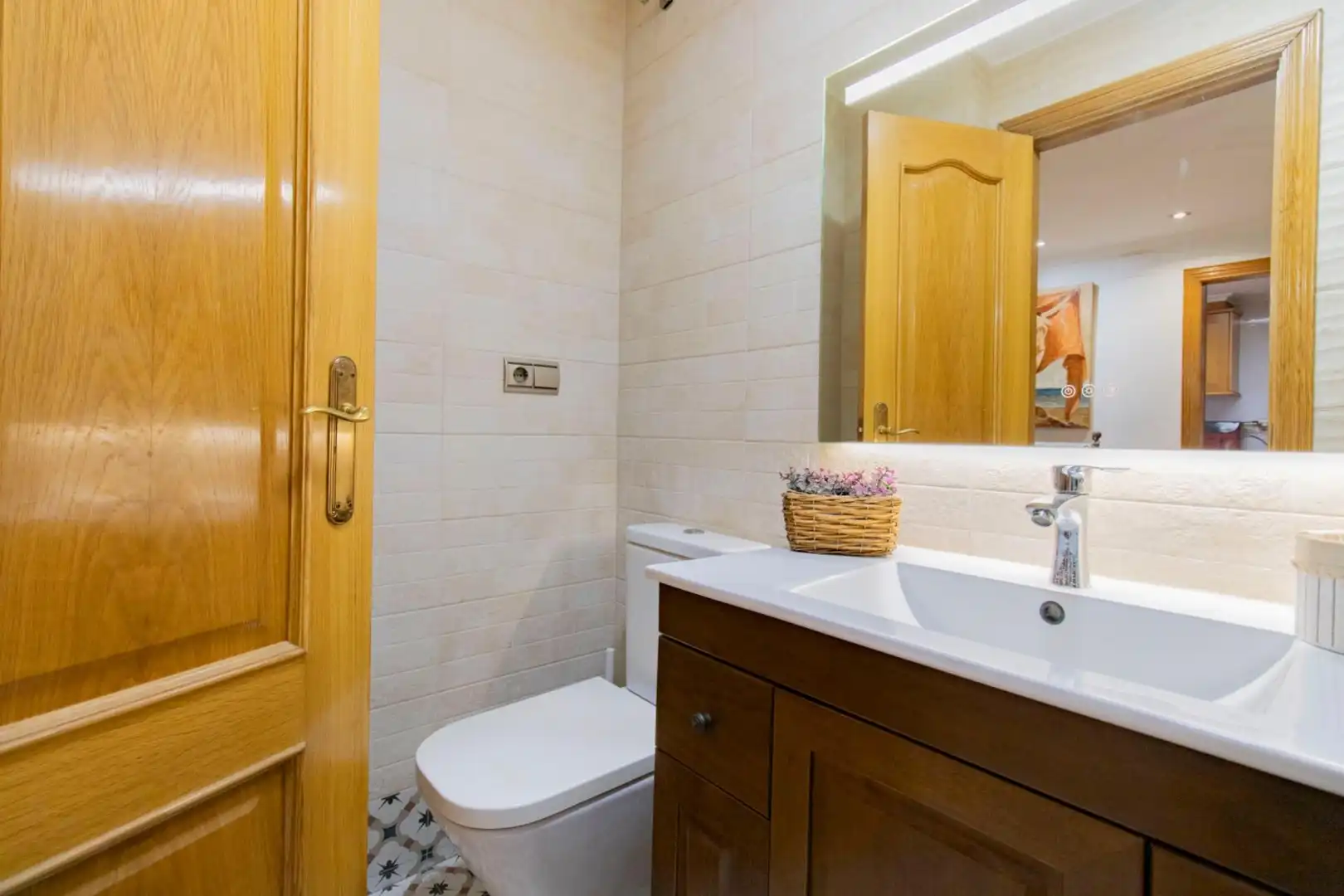 Badezimmer von Maisonette zum Verkauf in El Puig
