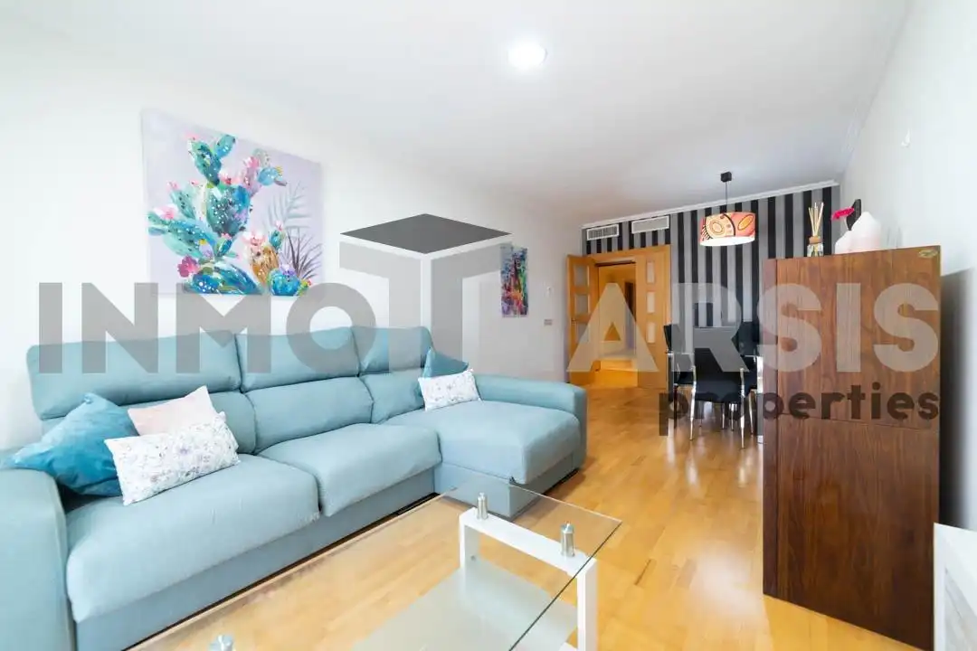 Living room of Flat for sale in Almería  with Air Conditioner, Heating and Private garden