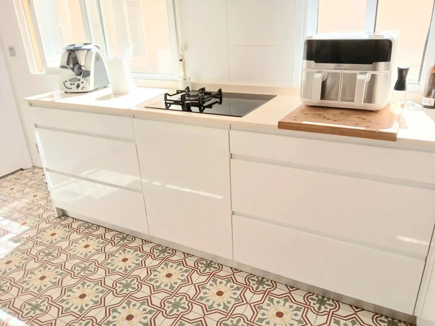 Cocina de Piso en venta en Almería con Aire acondicionado, Trastero y Amueblado