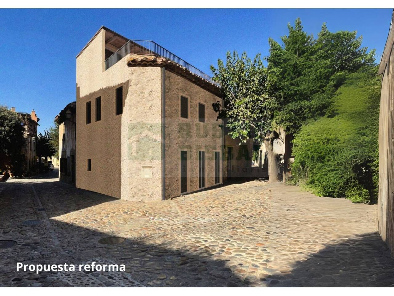 Vista exterior de Finca rústica en venda en Forallac amb Terrassa