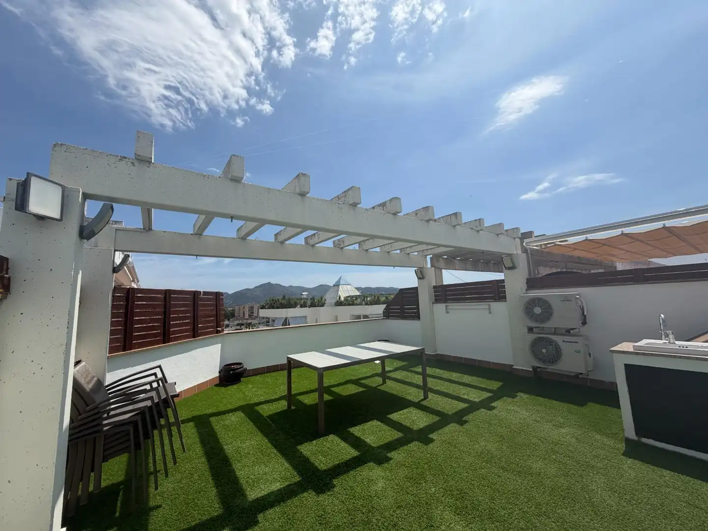Terraza de Ático en venta en Roses con Aire acondicionado, Parquet y Terraza