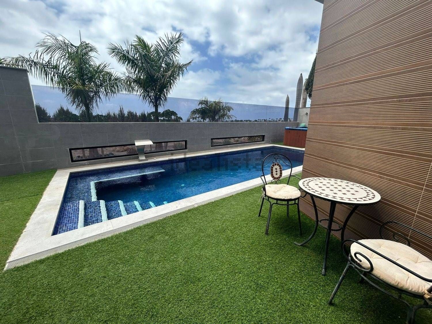 Swimming pool of House or chalet to rent in San Bartolomé de Tirajana  with Air Conditioner, Private garden and Terrace