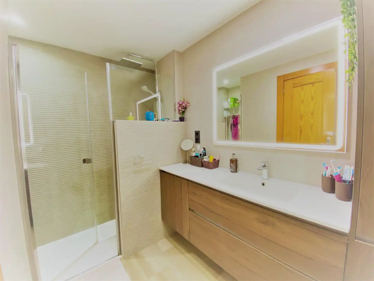 Bathroom of Flat for sale in Lorca  with Air Conditioner, Heating and Furnished