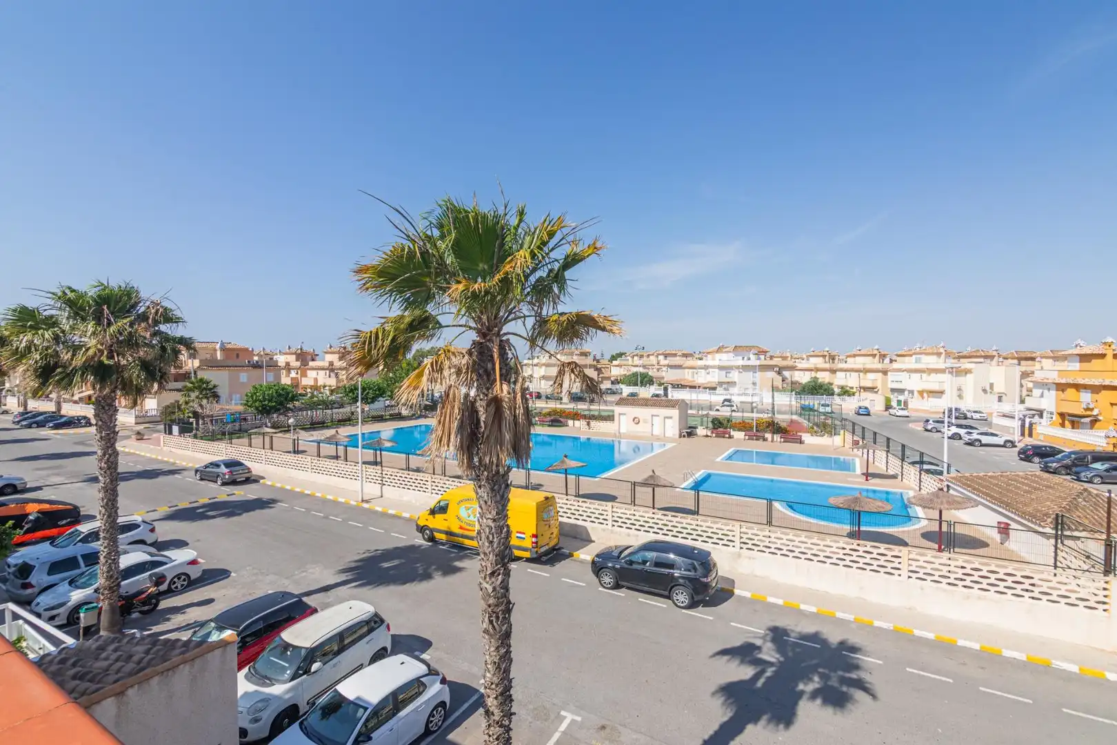 Piscina de Casa o chalet en venta en Santa Pola con Aire acondicionado, Terraza y Piscina comunitaria