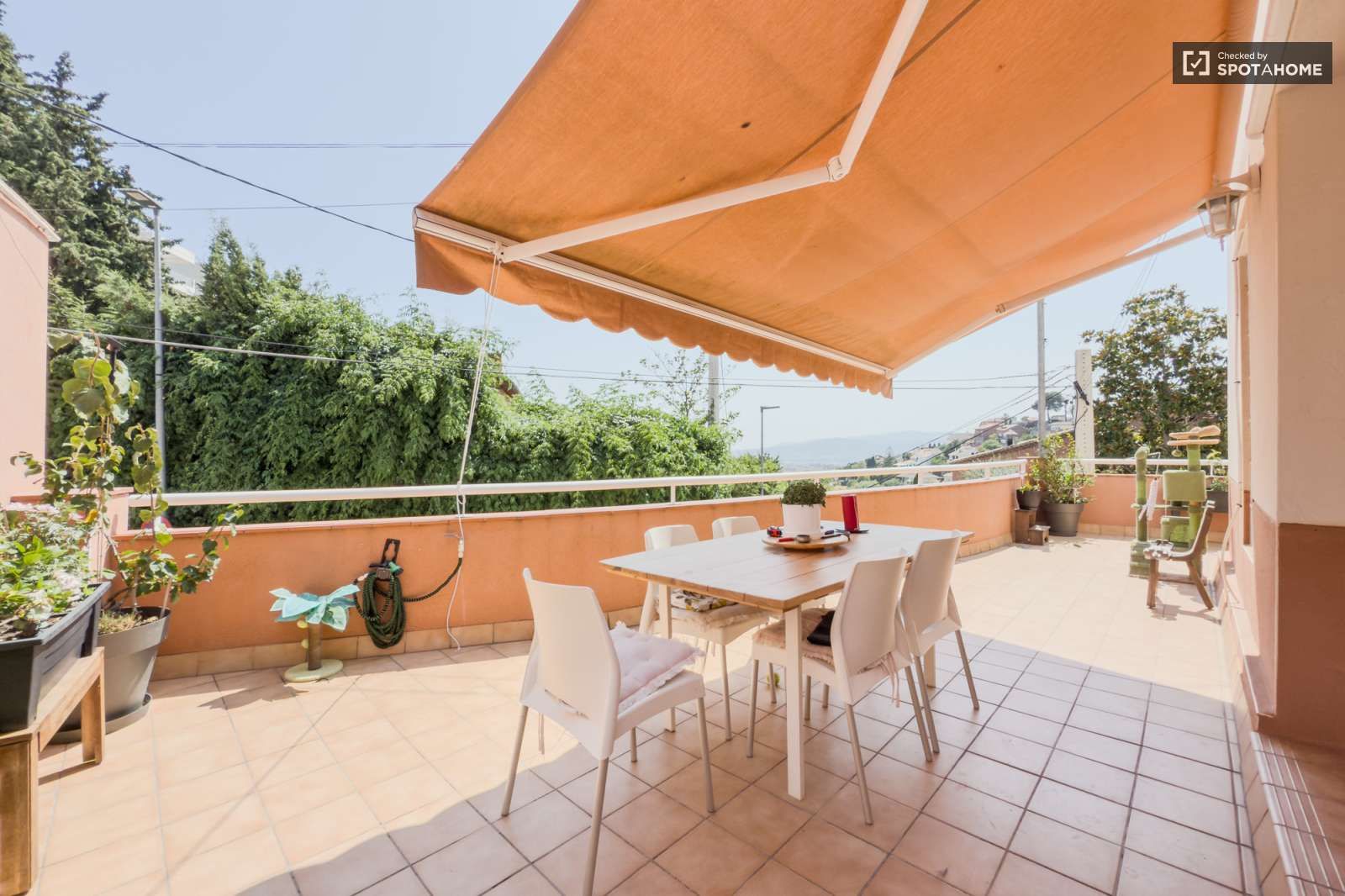 Terrace of Apartment to share in Esplugues de Llobregat  with Air Conditioner and Terrace