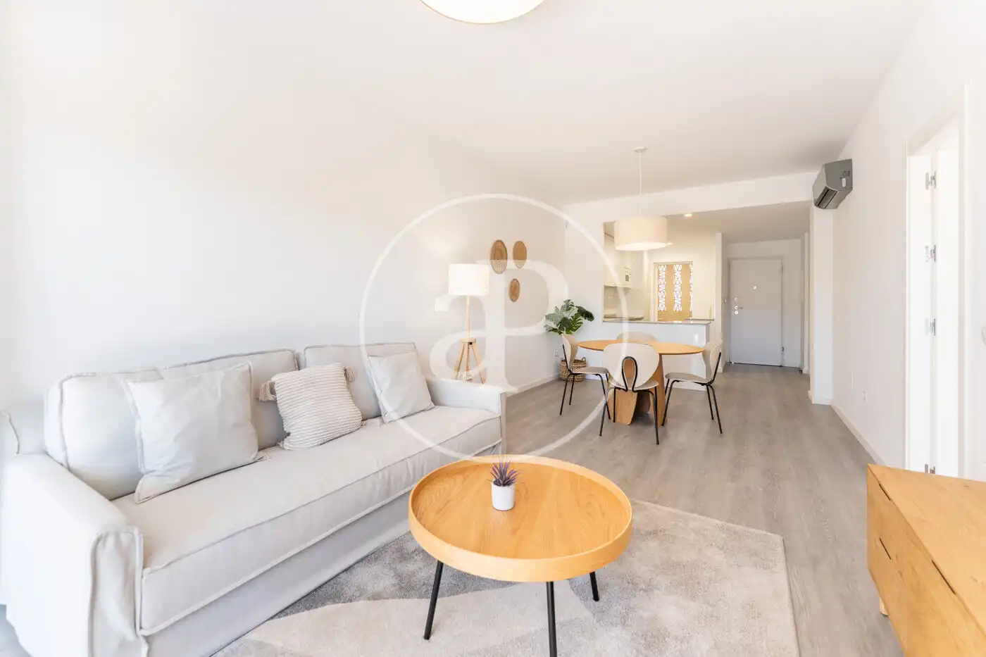 Wohnzimmer von Wohnung zum Verkauf in Manacor mit Klimaanlage, Heizung und Privatgarten