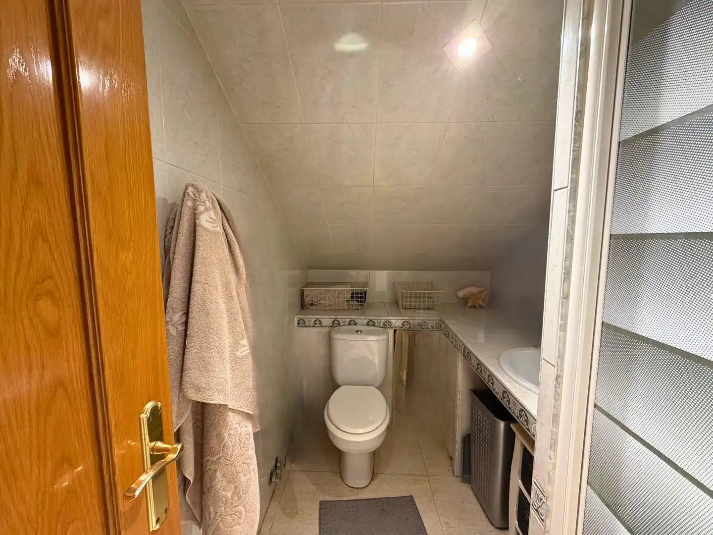 Baño de Casa o chalet en venta en Rivas-Vaciamadrid con Aire acondicionado, Calefacción y Jardín privado